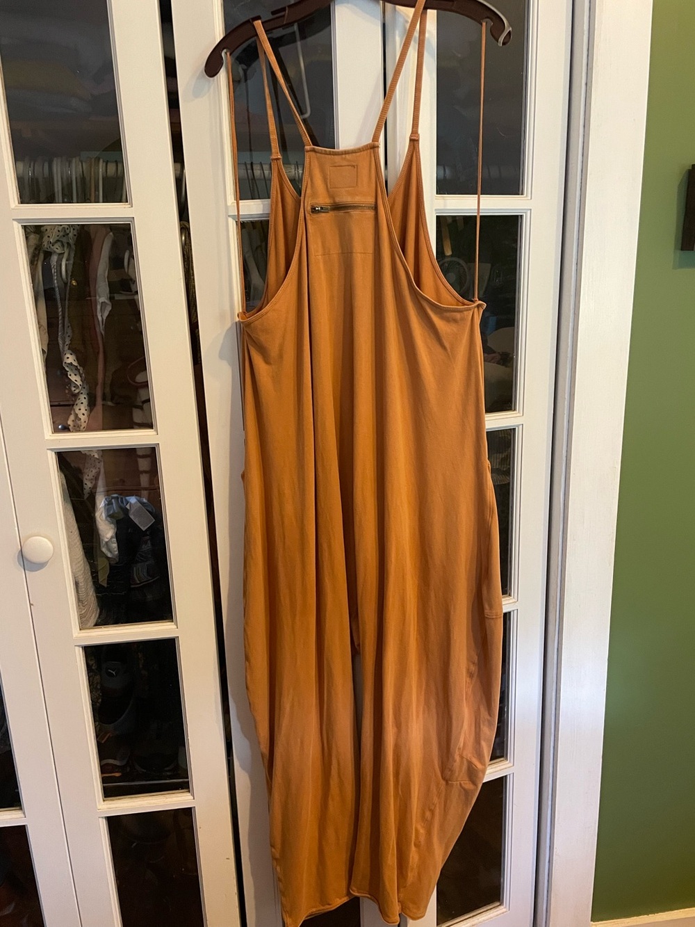 FP Movement by Free People Rust Orange Pocket Harem Jumpsuit - Picture 2 of 3